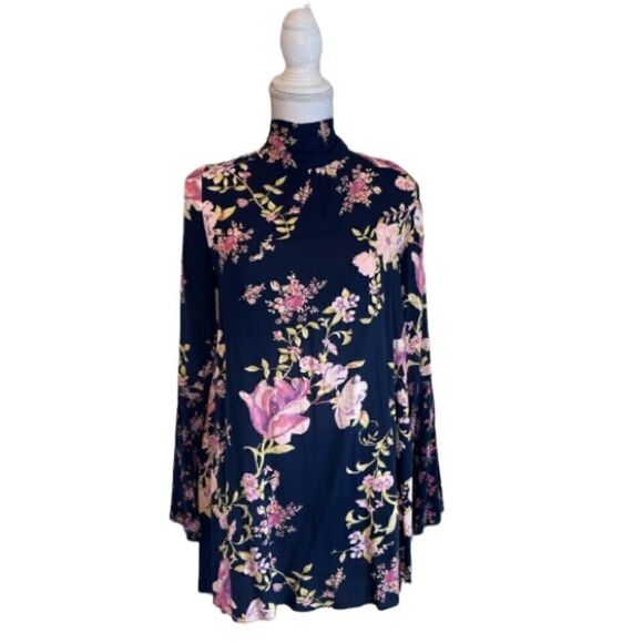 Free People Tate Tunic In Black - Picture 2 of 3